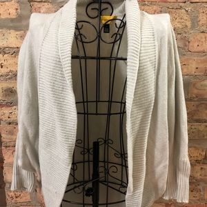 St. John petite, mint green cardigan